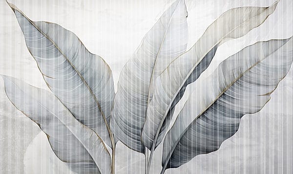 Soft leaves in muted tones Soft leaves in muted tones