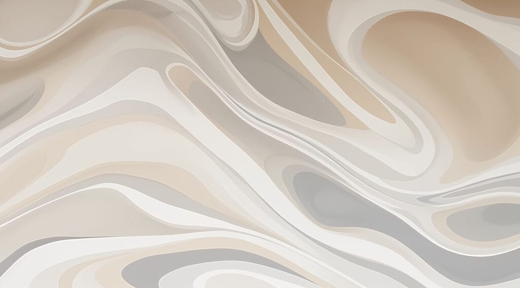 White and grey swirls