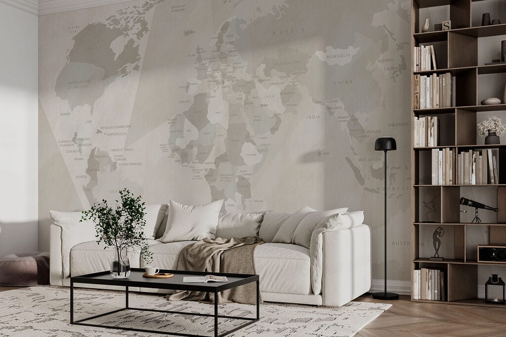 Map of the world Map of the world