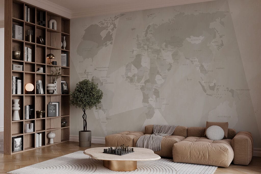 Map of the world Map of the world