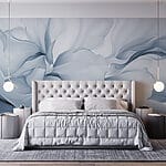 Wall mural Delicate petals in soft hues