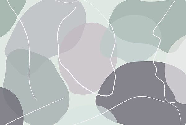 Soft shapes in soothing colors Soft shapes in soothing colors