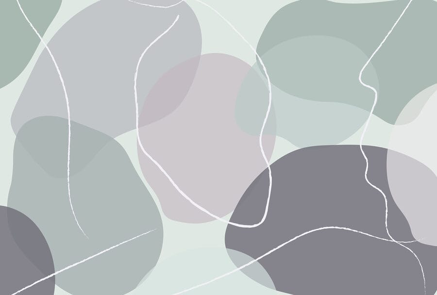 Soft shapes in soothing colors Soft shapes in soothing colors