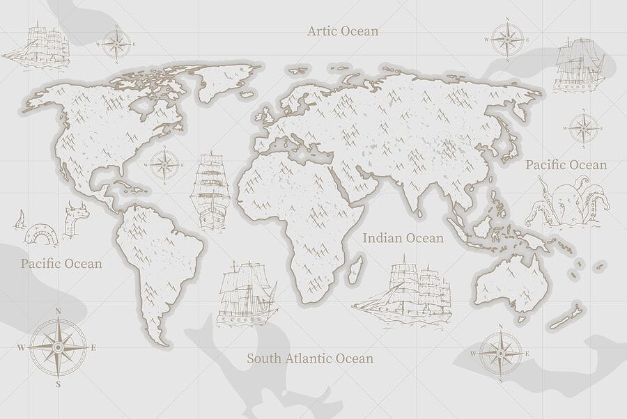 Map of the world