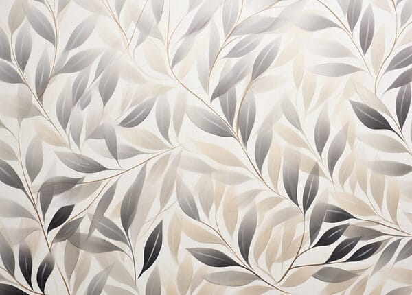 Soft leaves in neutral tones Soft leaves in neutral tones