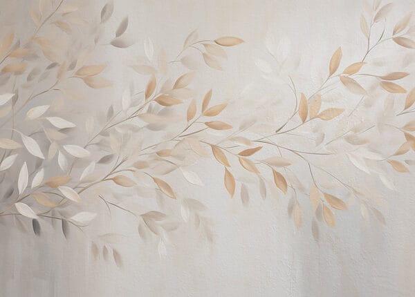 Delicate leaves in soft hues Delicate leaves in soft hues