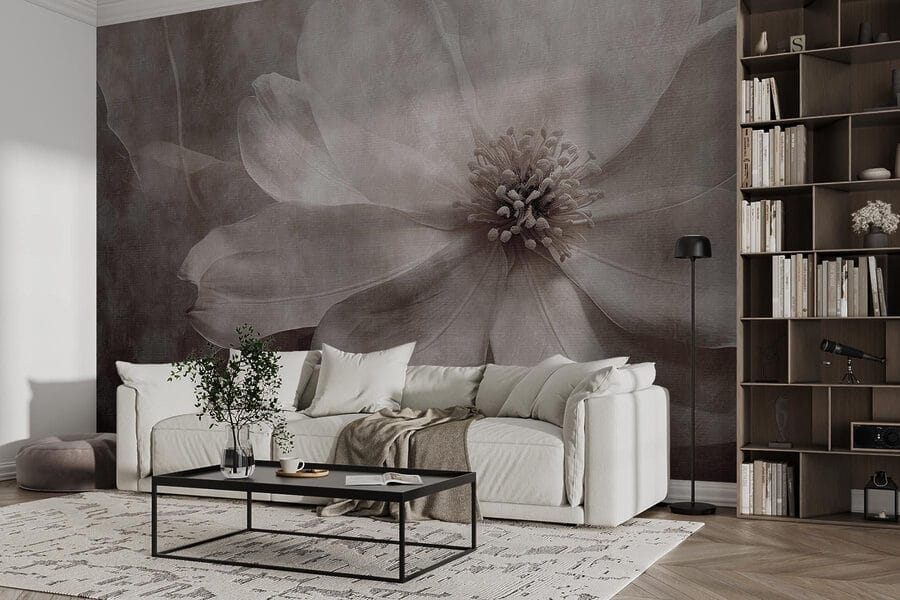 Delicate petals in soft tones
