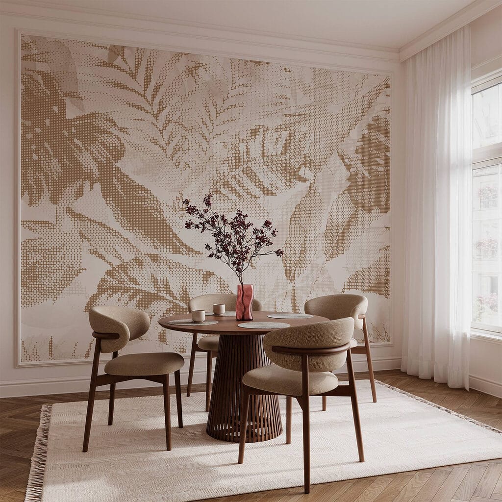 Natural patterns in muted tones