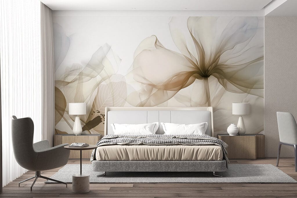 Delicate petals in soft hues