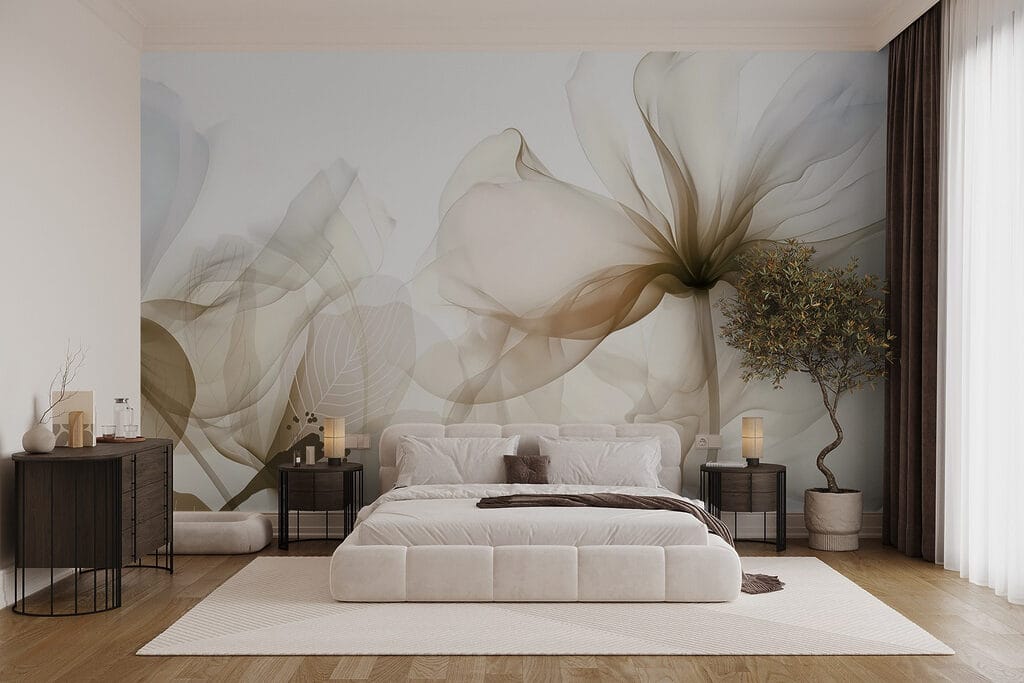 Delicate petals in soft hues
