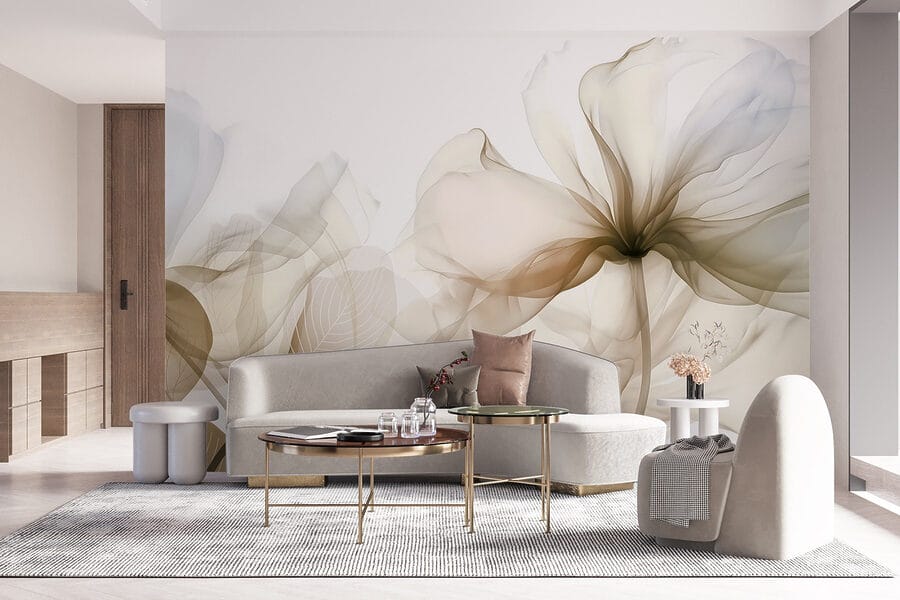 Delicate petals in soft hues.