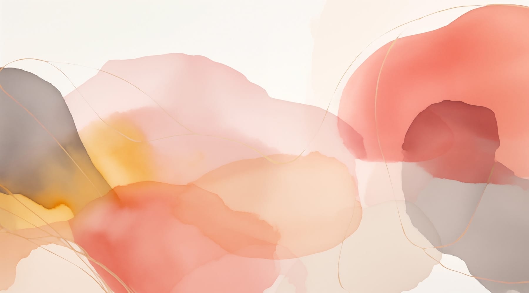 Soft hues blend in flowing design