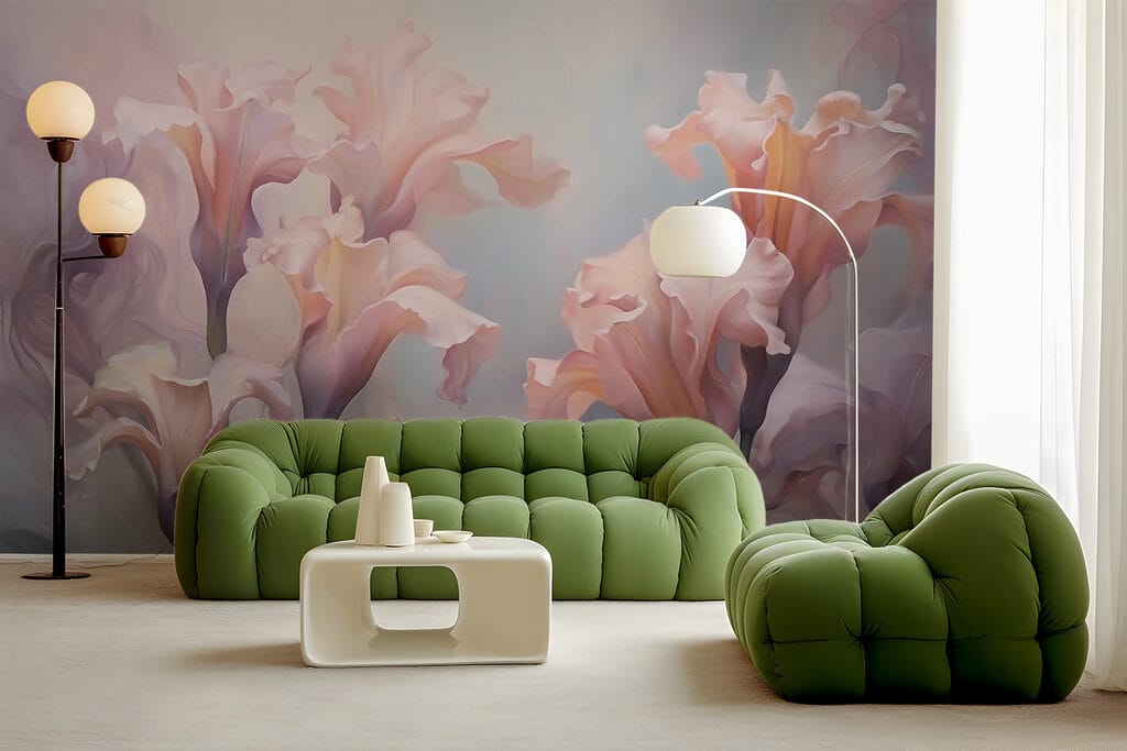 Delicate blooms in soft hues Delicate blooms in soft hues
