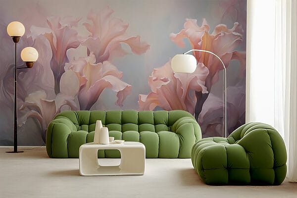 Delicate blooms in soft hues Delicate blooms in soft hues