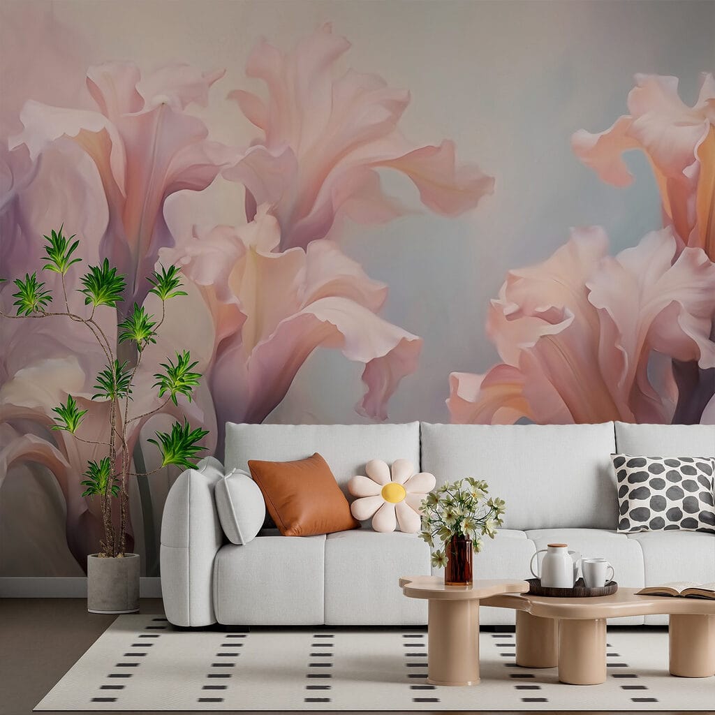 Delicate blooms in soft hues Delicate blooms in soft hues