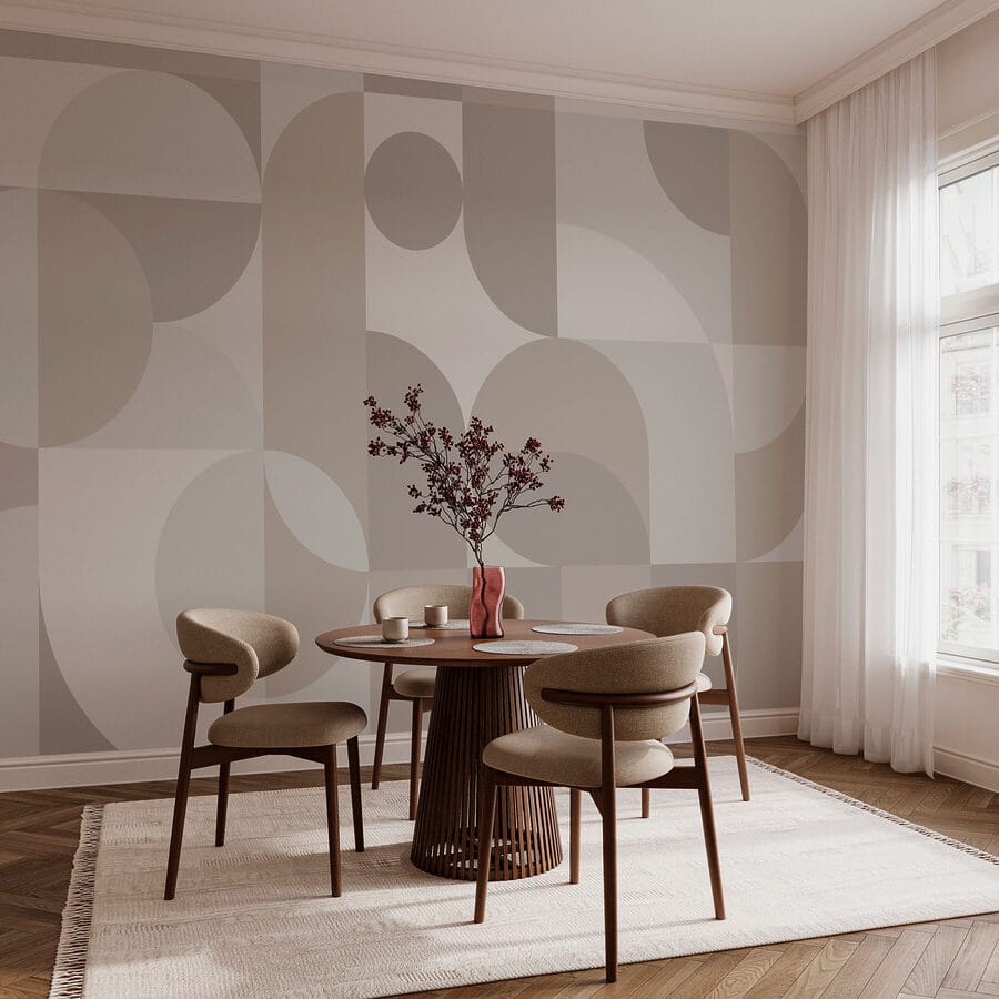 Grey and white geometric pattern Grey and white geometric pattern