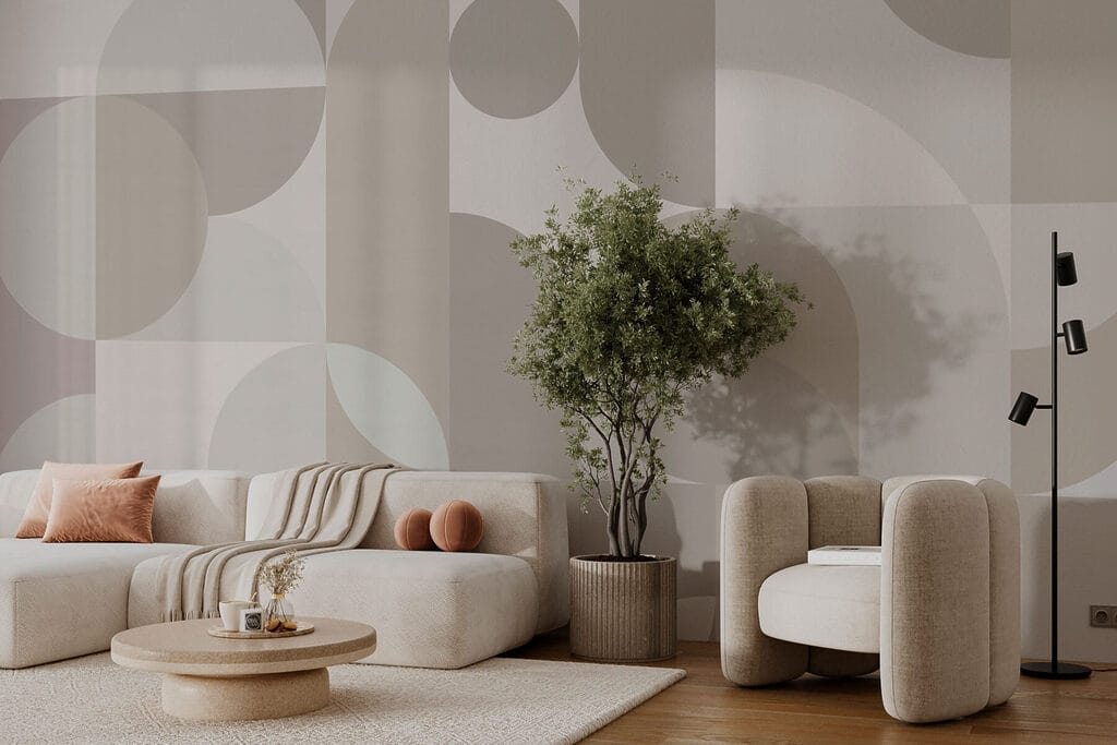 Grey and white geometric pattern Grey and white geometric pattern