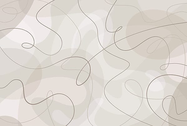 White and brown swirls on a white background White and brown swirls on a white background