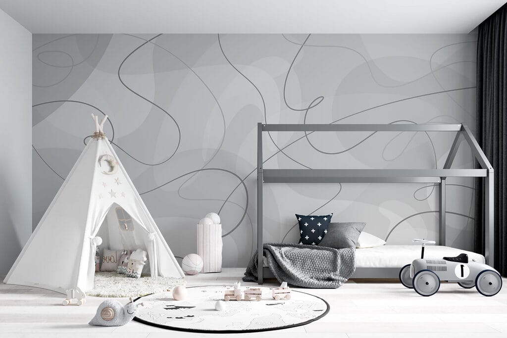 Grey and white background with lines Grey and white background with lines