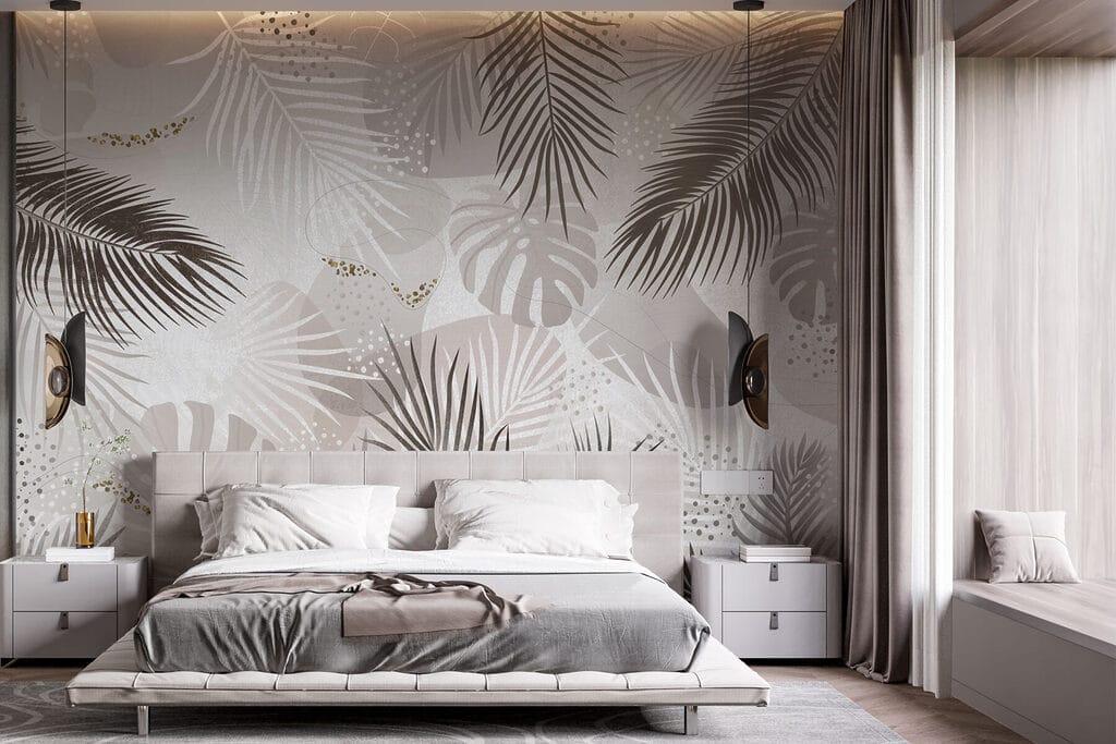 Elegant foliage in soft tones