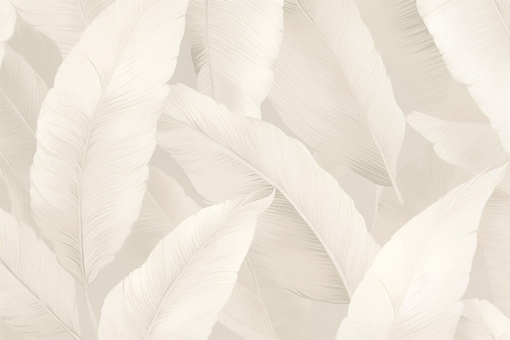 Soft leaves on a subtle backdrop Soft leaves on a subtle backdrop