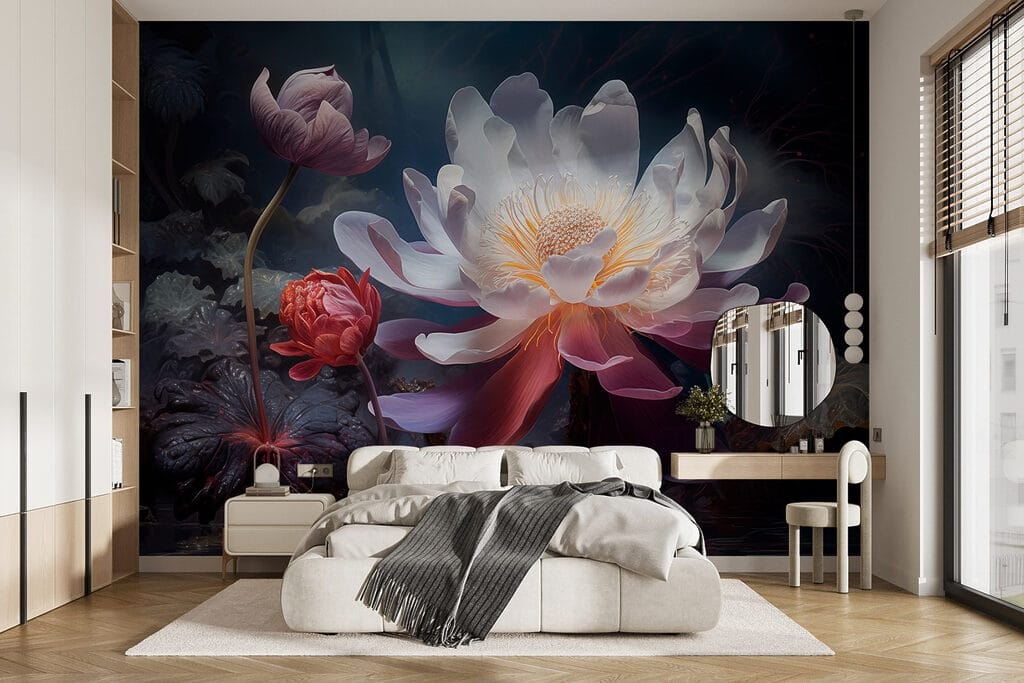 Majestic blooms in tranquil waters Majestic blooms in tranquil waters