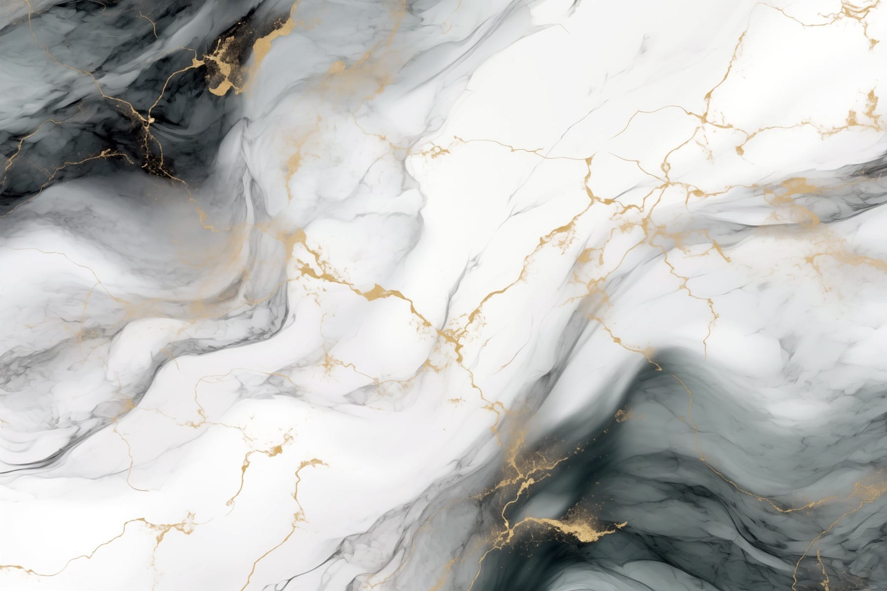 Fluid abstract patterns in soft hues