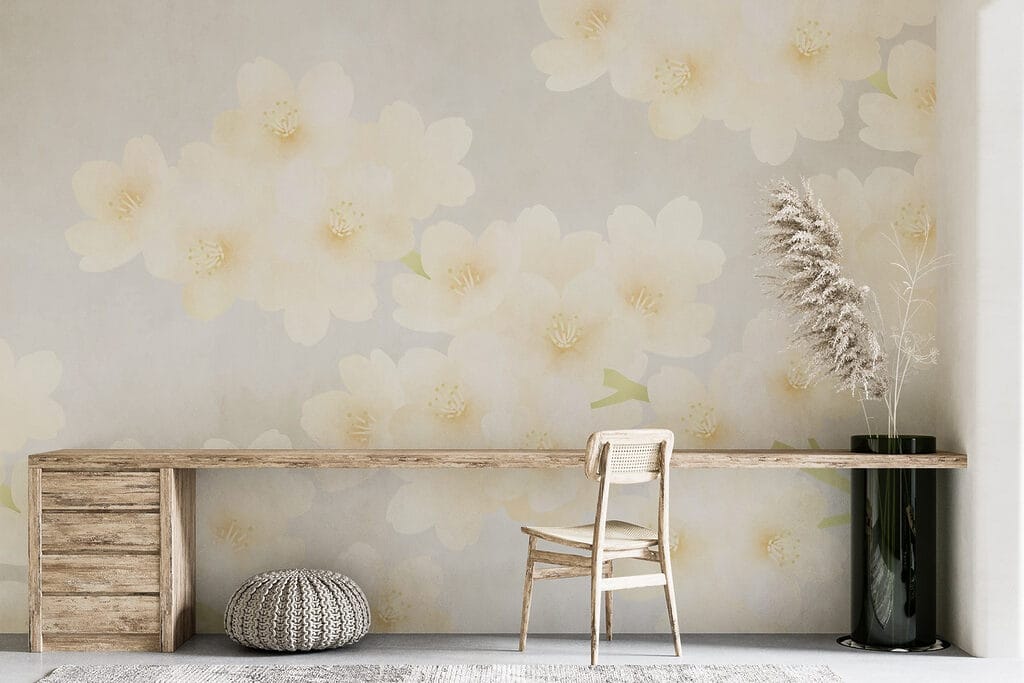 Group of white flowers