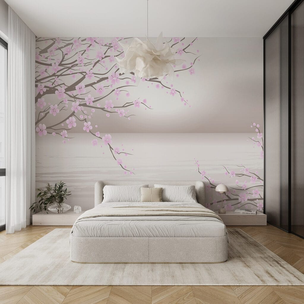 Tree with pink flowers Tree with pink flowers