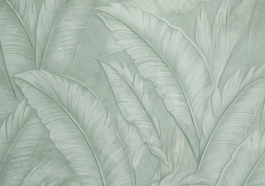 Serene green foliage in harmony