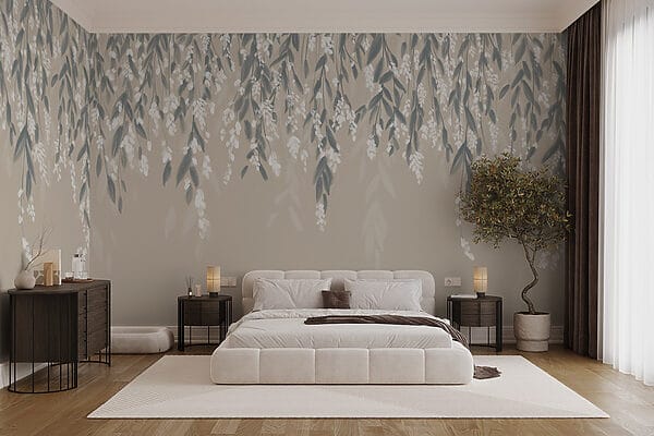 Delicate leaves in soft tones Delicate leaves in soft tones