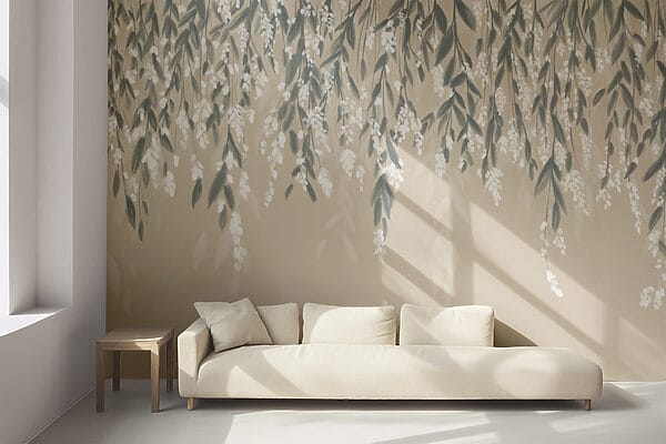 Delicate leaves in soft tones Delicate leaves in soft tones