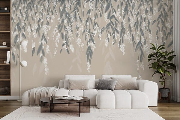 Delicate leaves in soft tones Delicate leaves in soft tones