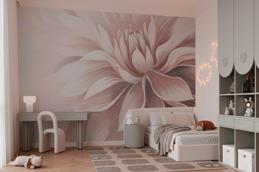 Wall murals Soft petals in gentle hues. - Image 2