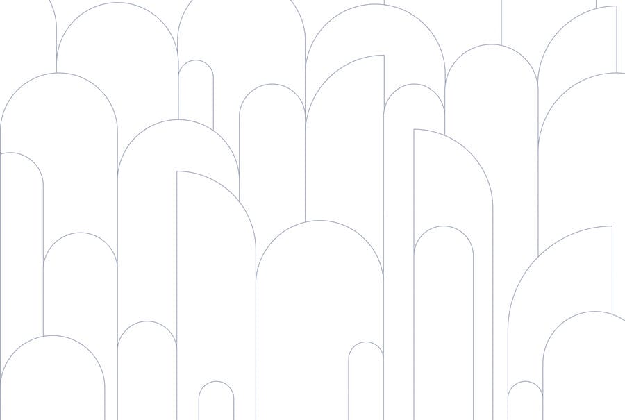 White and blue pattern