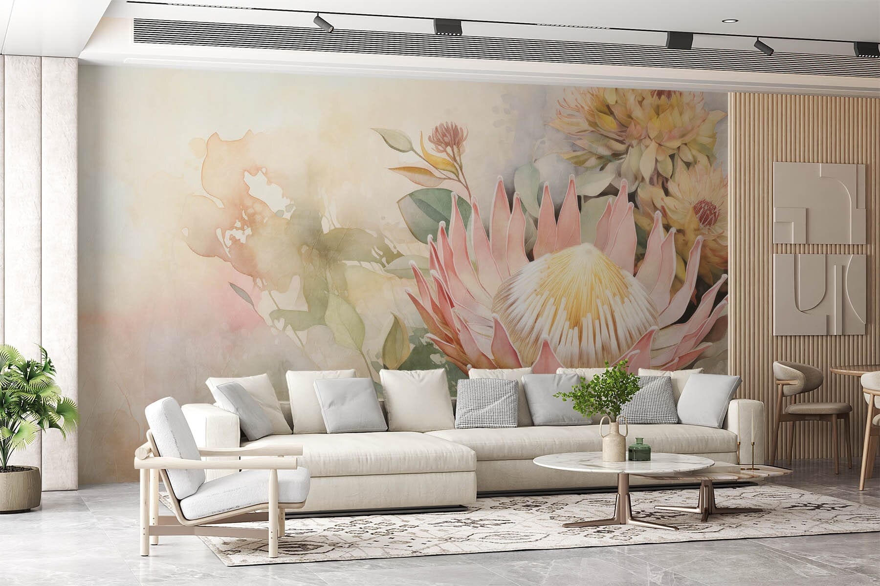 Watercolor of a flower