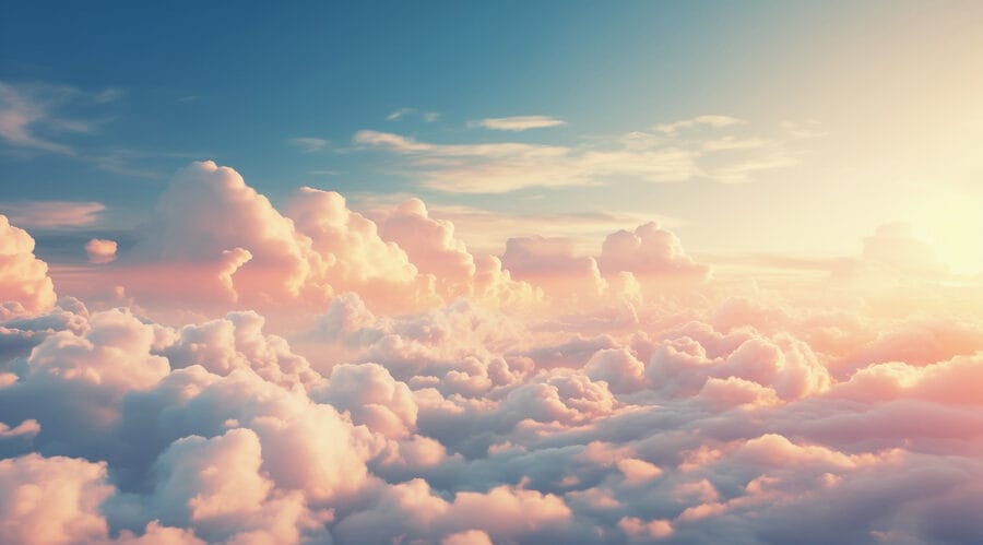 Wall murals Clouds in the sky - Image 4