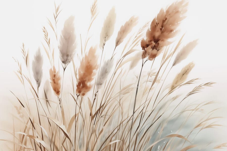 Wall murals Whispers of nature in gentle hues - Image 3