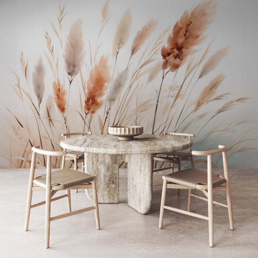 Wall murals Whispers of nature in gentle hues - Image 2