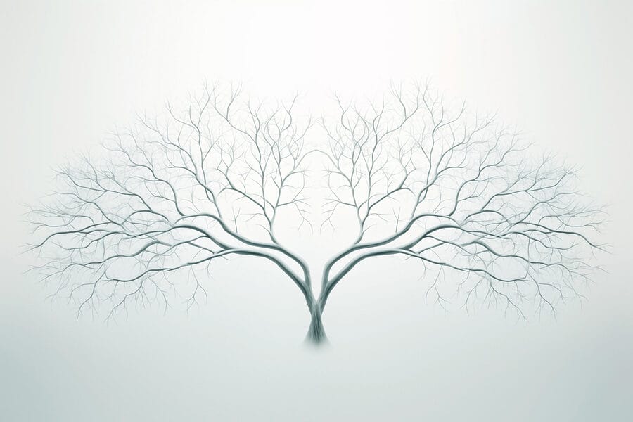 Tree with no leaves