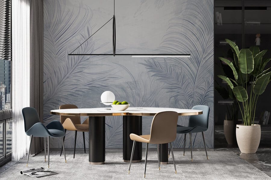 Wall murals Nature’s calming, soft palm leaves - Image 3