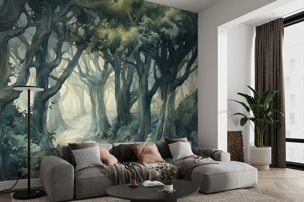 Path through a forest