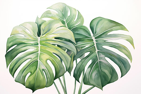 Group of green leaves Group of green leaves