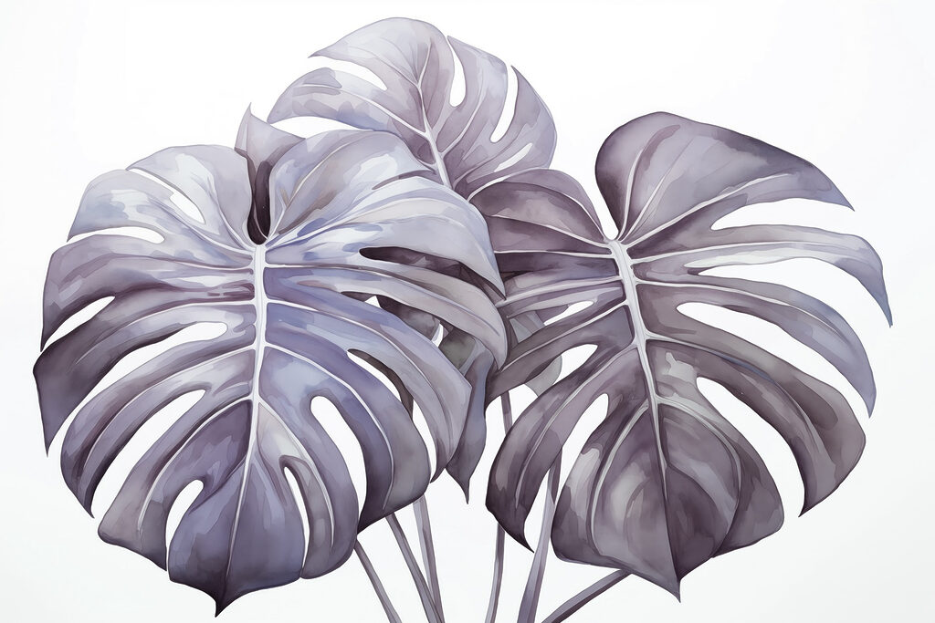 Group of leaves on a white background Group of leaves on a white background