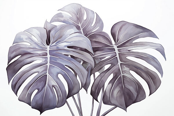 Group of leaves on a white background Group of leaves on a white background