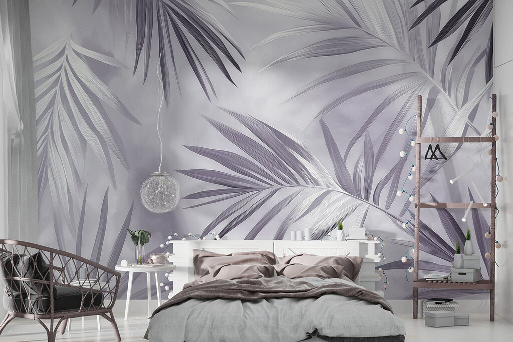 Nature's delicate foliage in muted tones