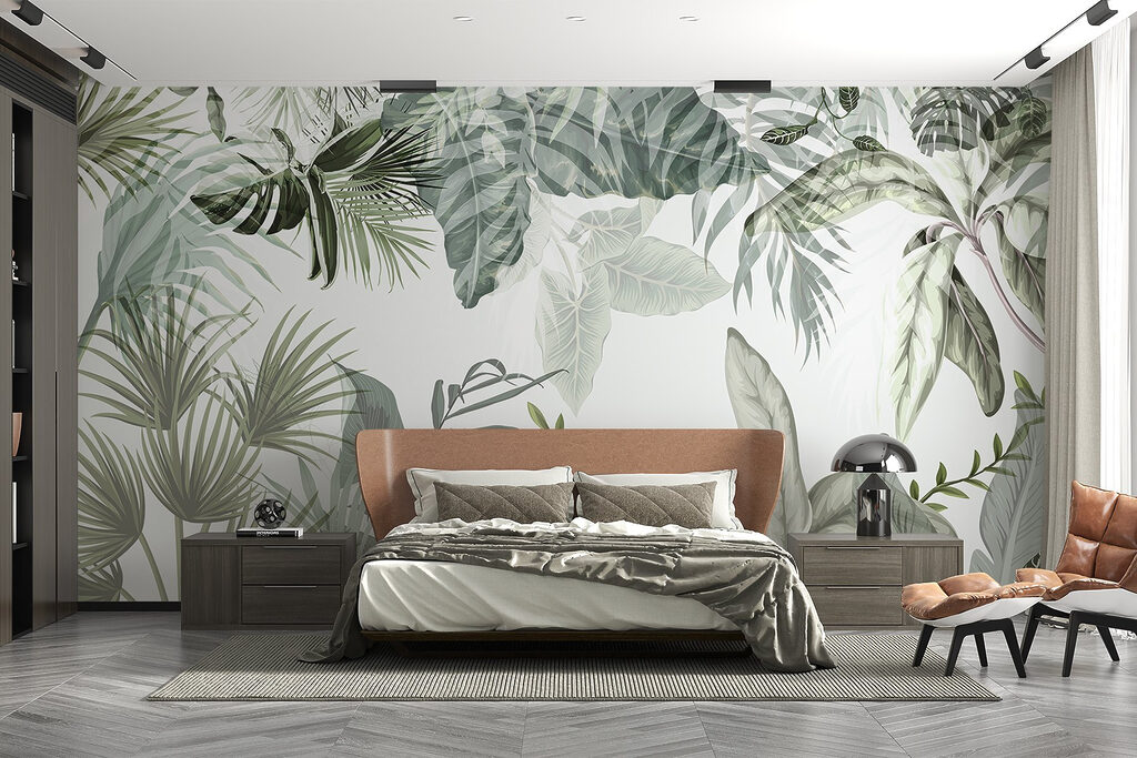 Nature's tranquil green tapestry unfolds