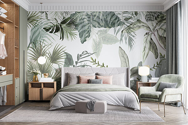 Nature's tranquil green tapestry unfolds Nature's tranquil green tapestry unfolds