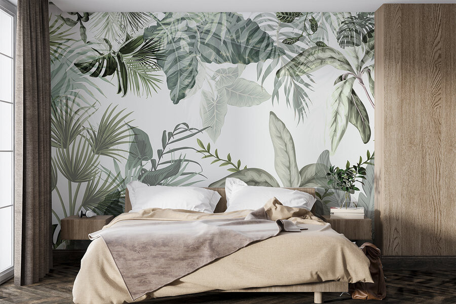 Nature's tranquil green tapestry unfolds Nature's tranquil green tapestry unfolds