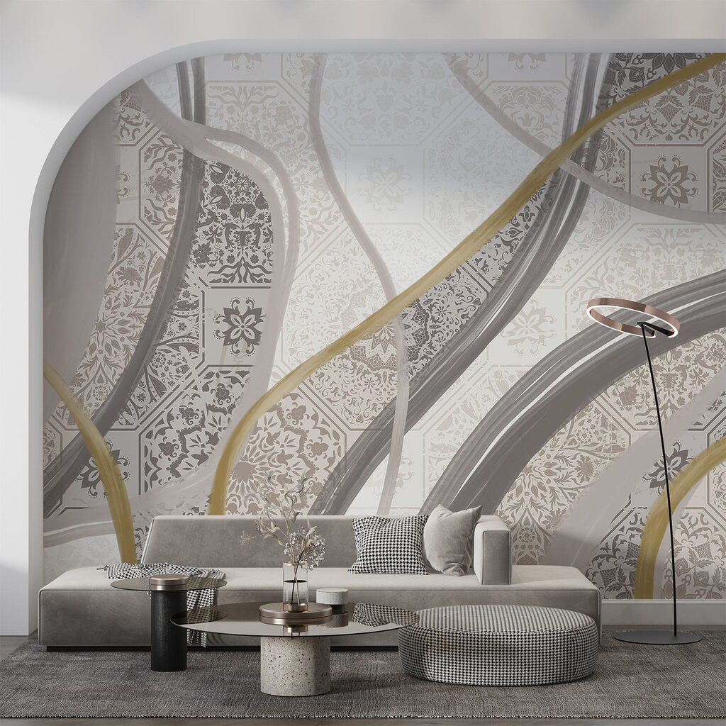 Sleek patterns in gentle hues